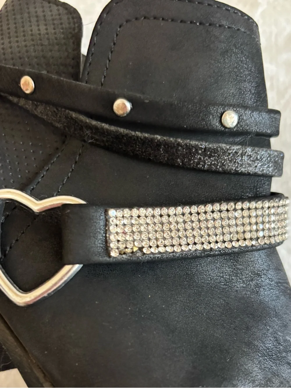 Girls Size 2M Rock Star Cool Girl Boots
